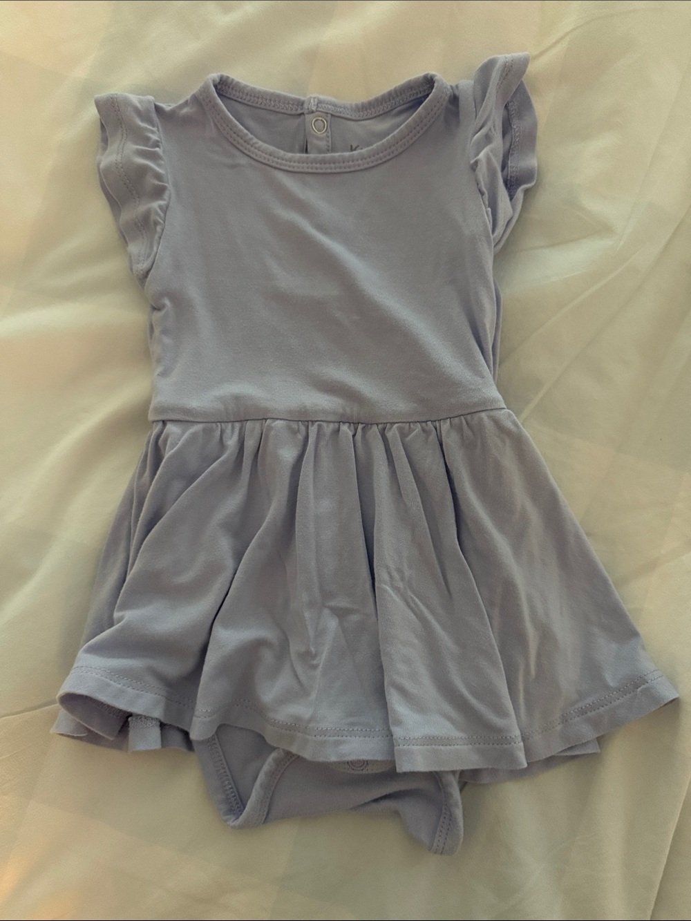 Kyte Baby Lavender Infant Dress Bodysuit